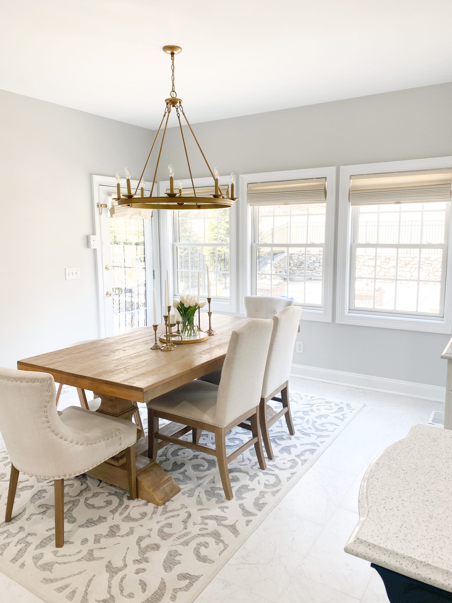 dining table and chairs 